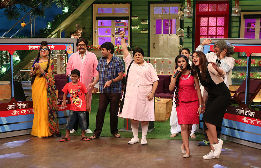 Sonakshi Sinha promotes 'Akira' on The Kapil Sharma Show