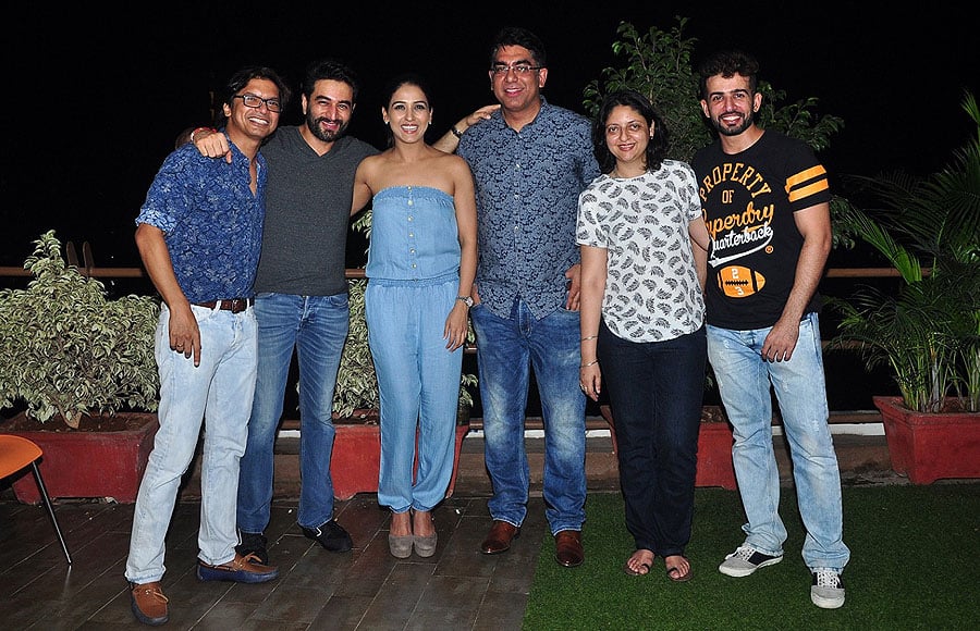 Shaan, Shekhar Ravjiani, Neeti-Mohan, Jay Bhanushali along with Deepak Dhar (MD & CEO, Endemol India)