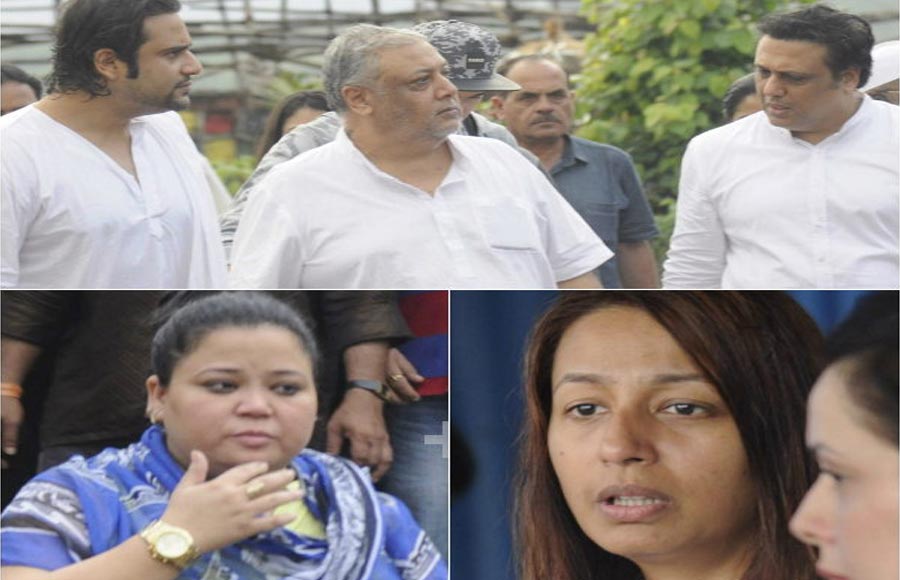 Celebs at Krushna Abhishek's father's funeral