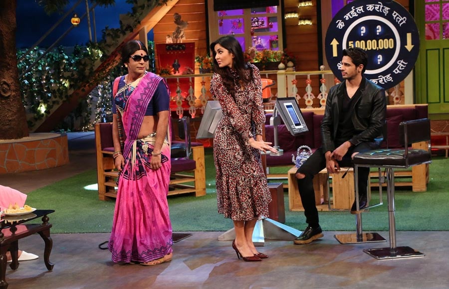 Katrina and Sidharth on The Kapil Sharma Show