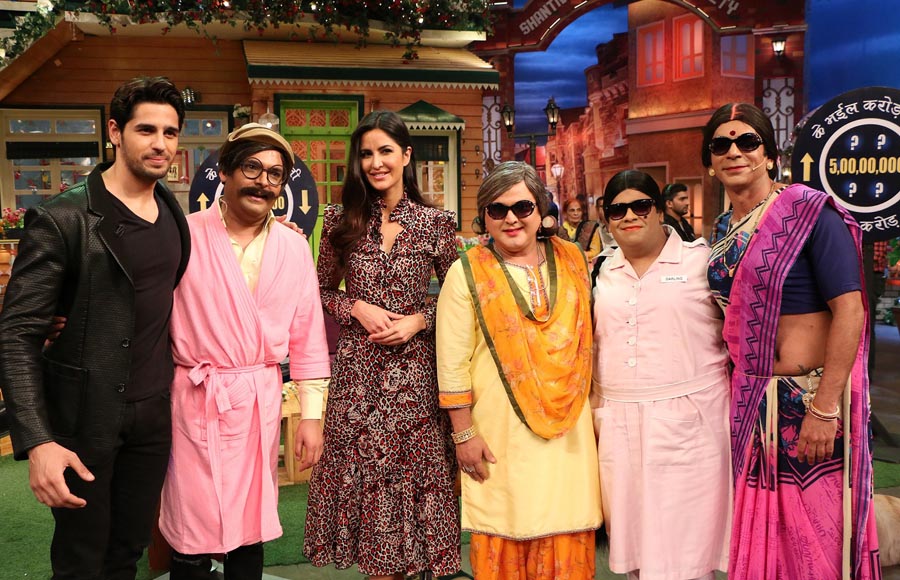 Katrina and Sidharth on The Kapil Sharma Show