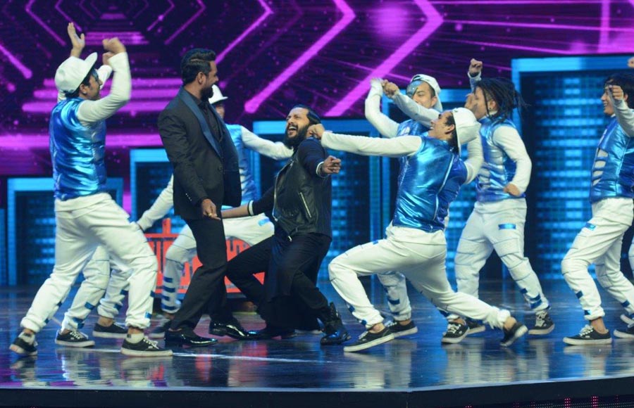 Riteish Deshmukh and super judge Remo D'souza