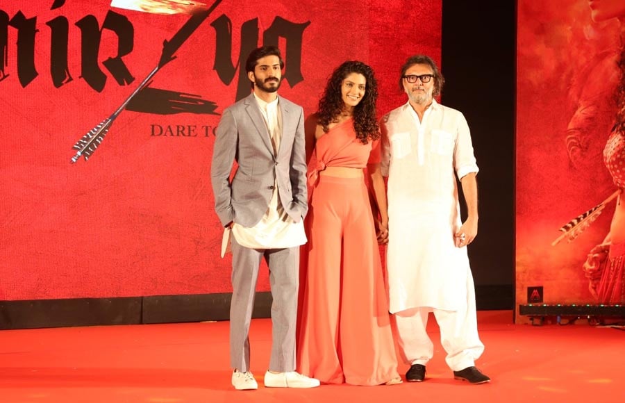 Harshvardhan Kapoor, Saiyami Kher and Rakeysh Omprakash Mehra