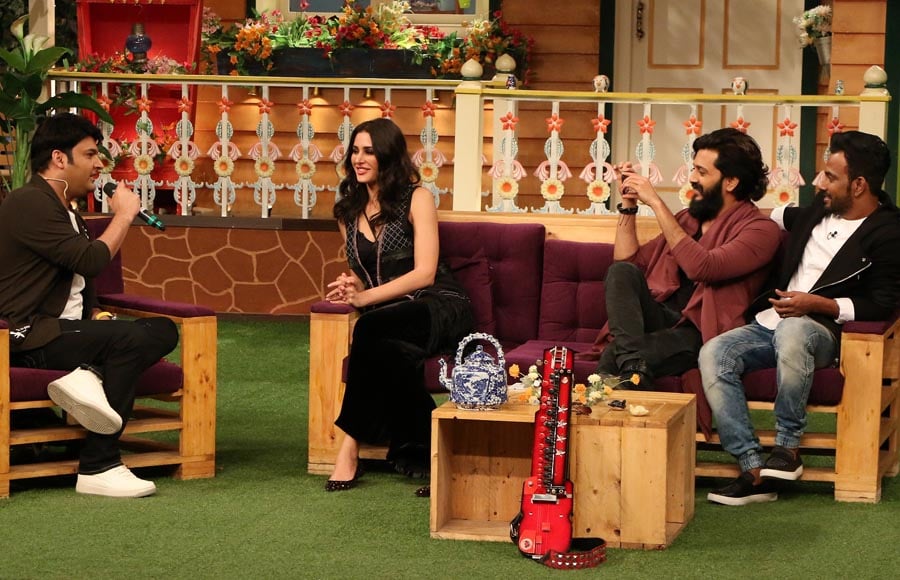 Team 'Banjo' on The Kapil Sharma Show