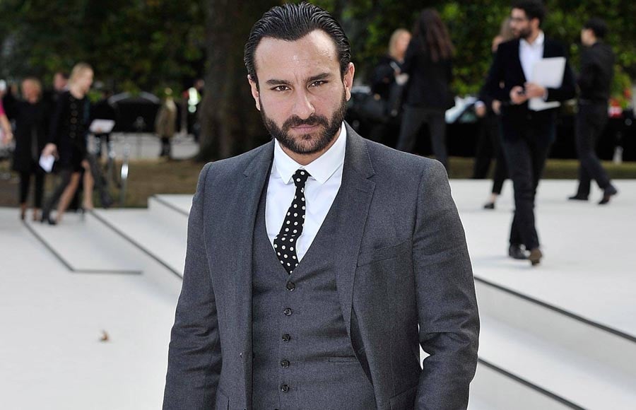 Saif Ali Khan has a library in his bathroom!