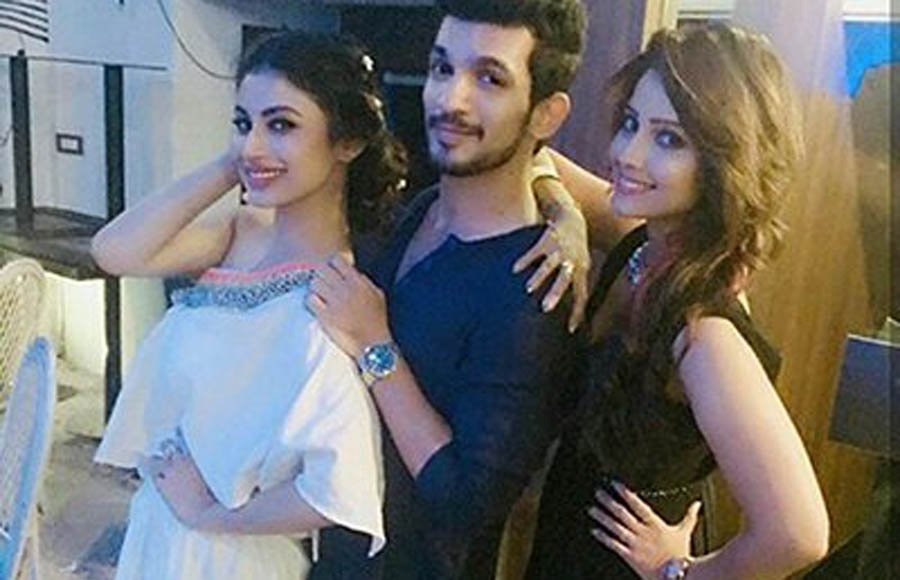Mouni Roy, Arjun Bijlani and Adaa Khan