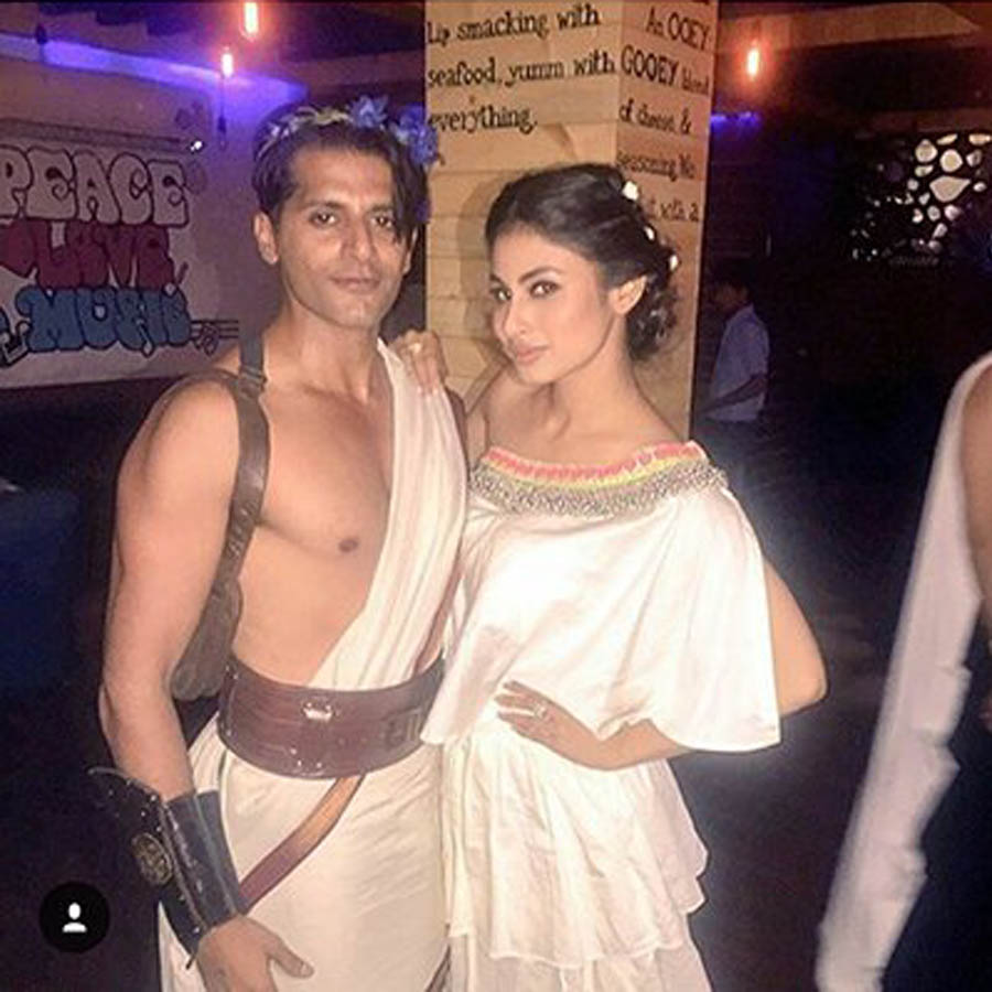Karanvir Bohra and Mouni Roy