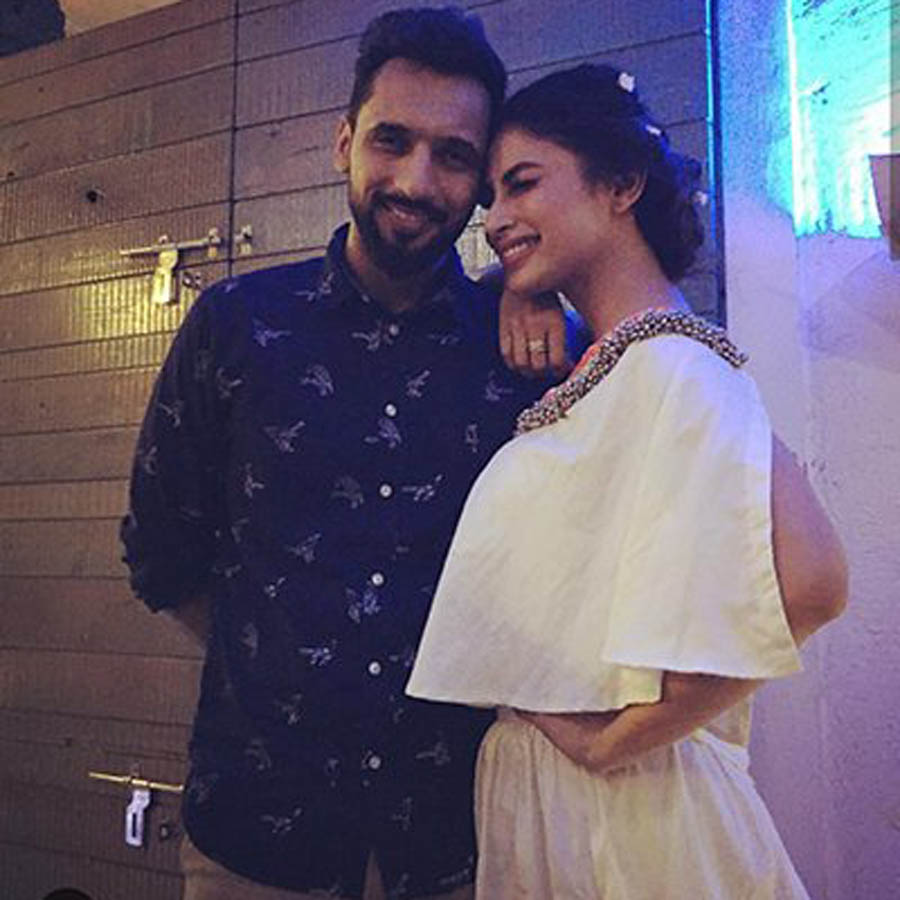 Punit Pathak and Mouni Roy