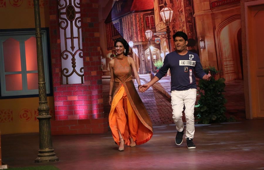 Aneri Vajani and Kapil Sharma