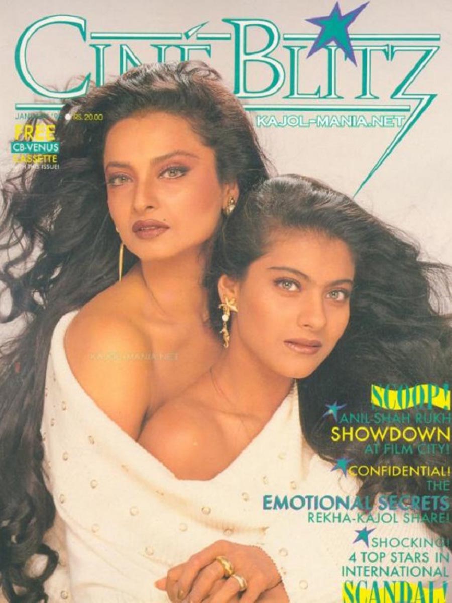 Rekha and Kajol