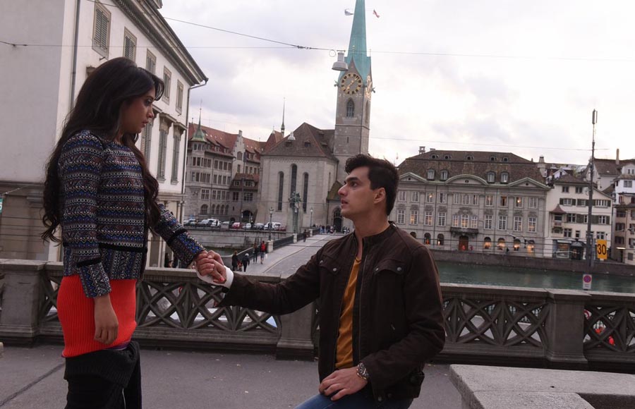 Karthik-Naira's ROMANTIC times in Switzerland