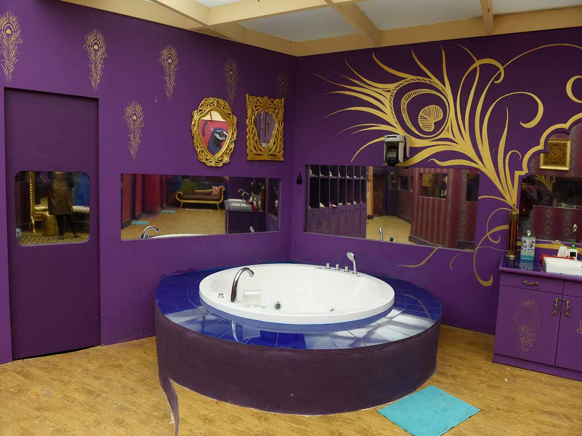 Jacuzzi in the Bathroom Area