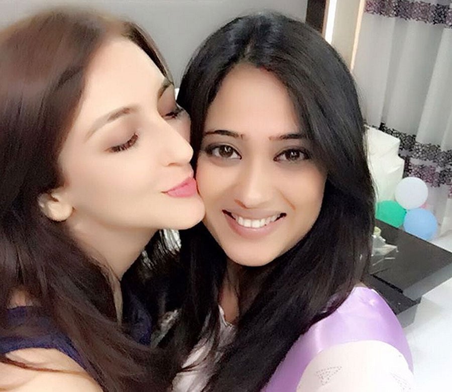 Saumya Tandon and Shweta Tiwari