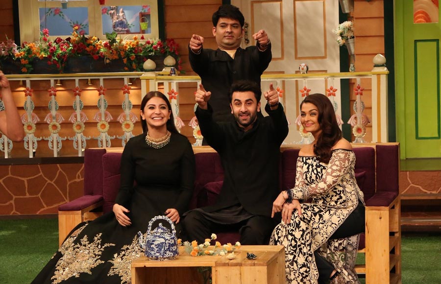 Ranbir Kapoor, Anushka Sharma and Aishwarya Rai Bachchan promote 'Ae Dil Hai Mushkil' on The Kapil Sharma Show