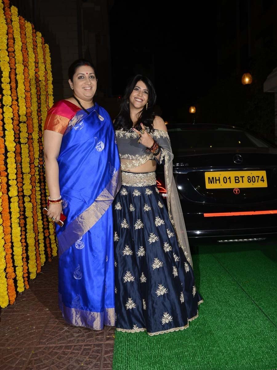 Ekta Kapoor and Smriti Irani