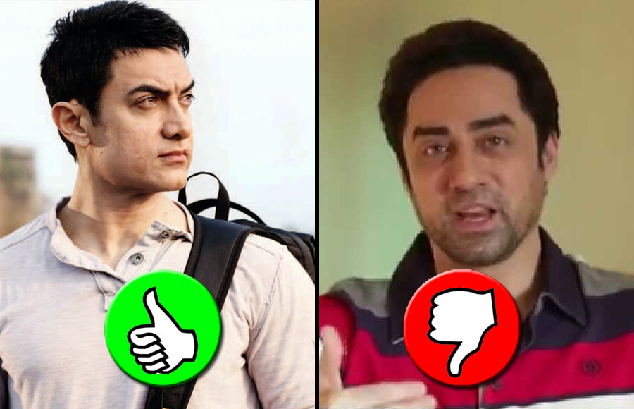 Aamir Khan and Faisal Khan