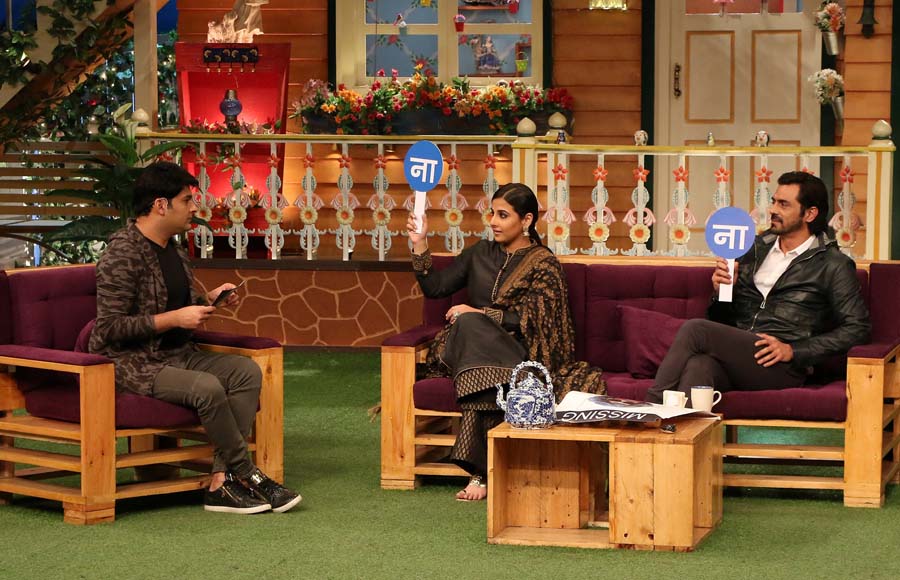 Vidya Balan and Arjun Rampal on The Kapil Sharma Show