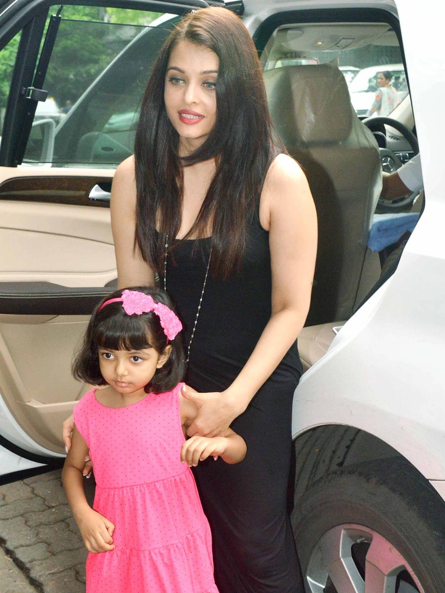 Aishwarya Rai Bachchan and Aaradhya