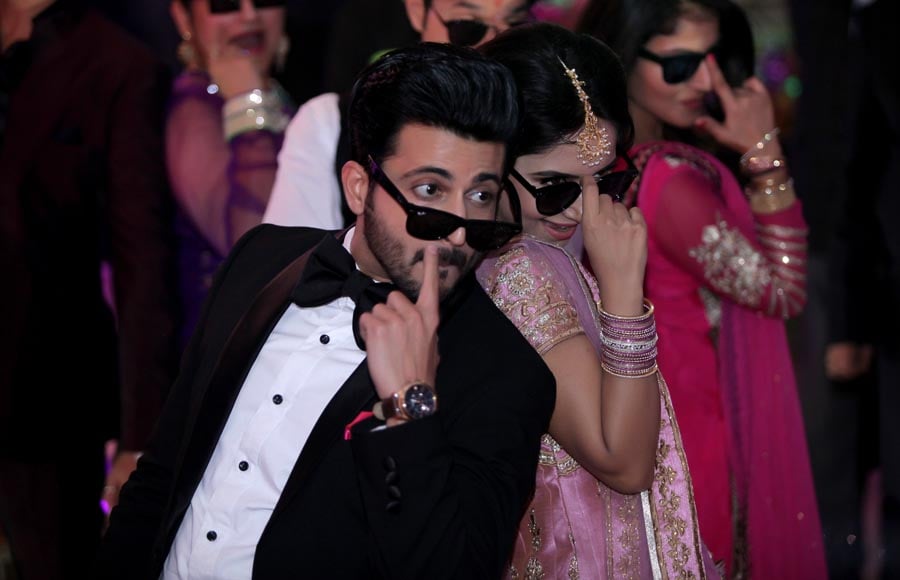 Dheeraj Dhoopar and Vinny Arora's SANGEET ceremony!