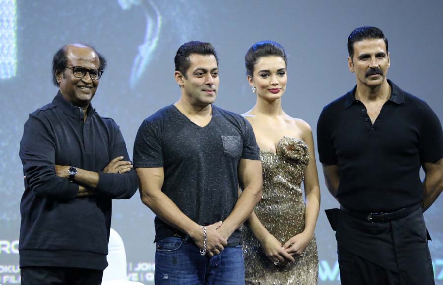 Rajinikanth, Salman Khan, Amy Jackson and Akshay Kumar