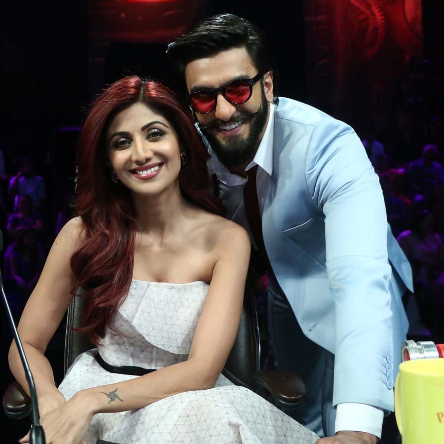 Ranveer Singh and Shilpa Shetty