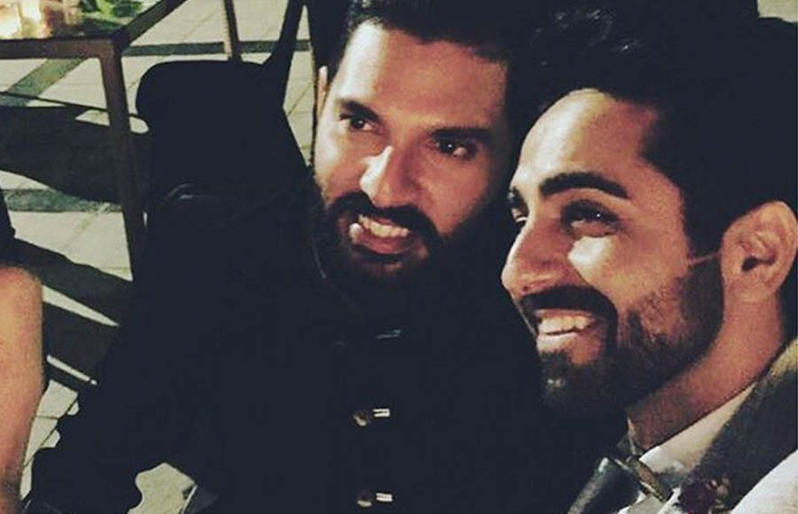 Yuvraj Singh and Ayushmann Khurrana