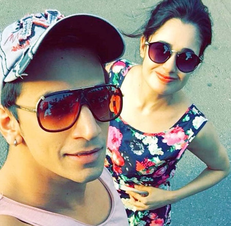 Prince Narula and Yuvika Choudhary