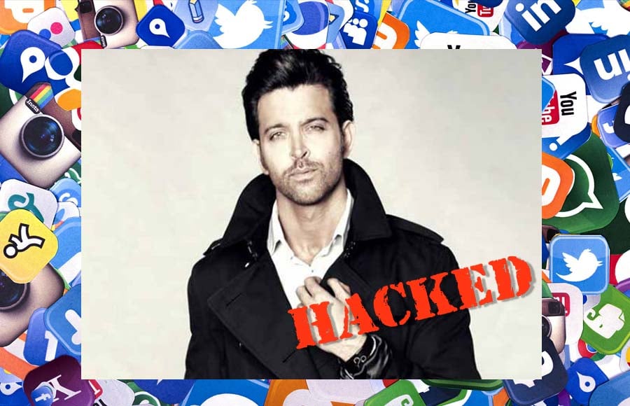 Hrithik Roshan's Facebook account got hacked