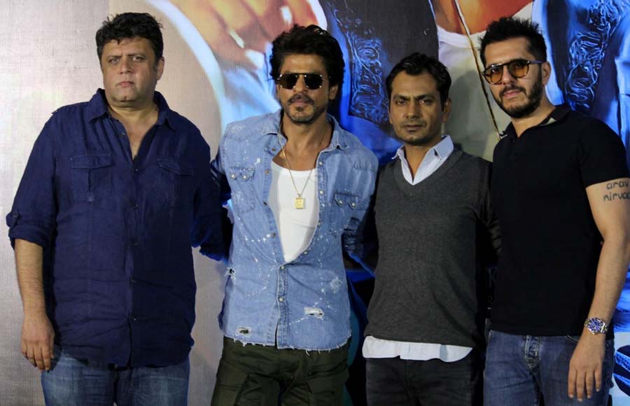 Director Rahul Dholakia, Shah Rukh Khan, Nawazuddin Siddiqui and Producer Ritesh Sidhwani