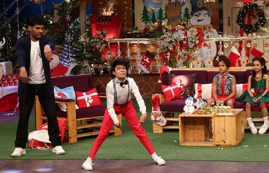 Super Dancer kids on The Kapil Sharma Show