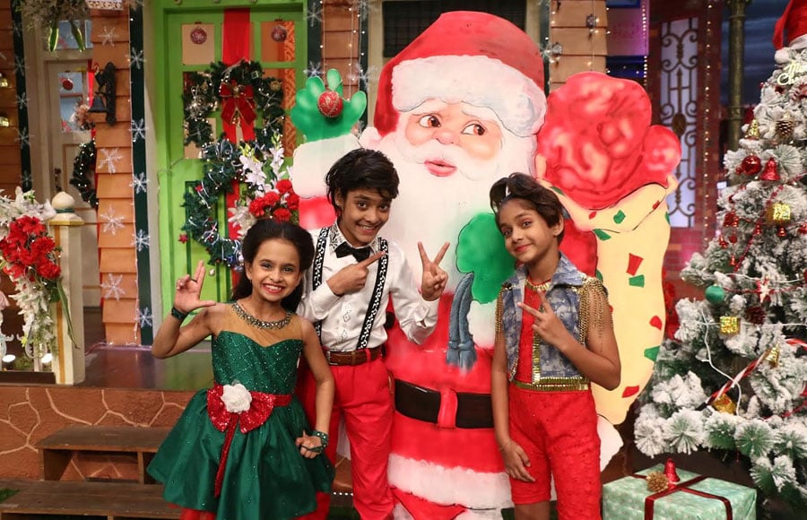 Super Dancer kids on The Kapil Sharma Show