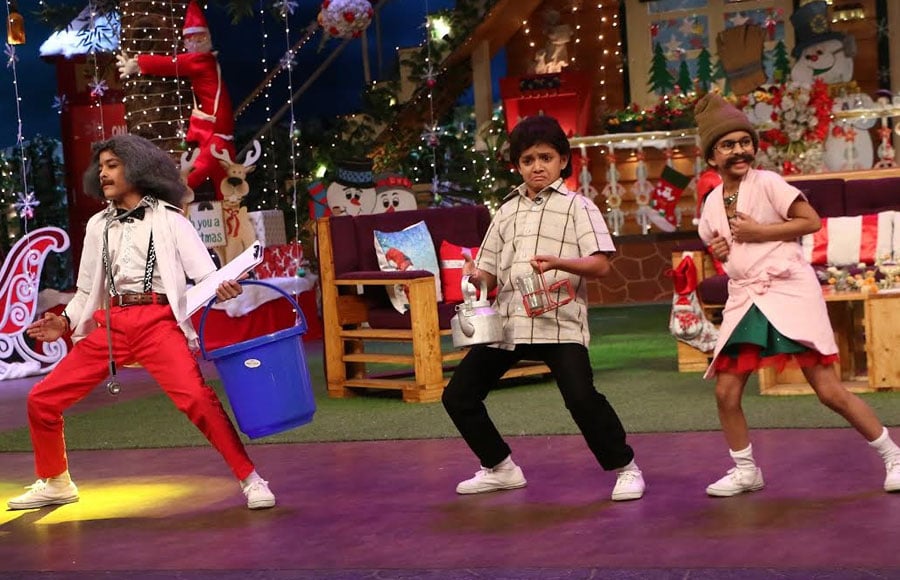 Super Dancer kids on The Kapil Sharma Show