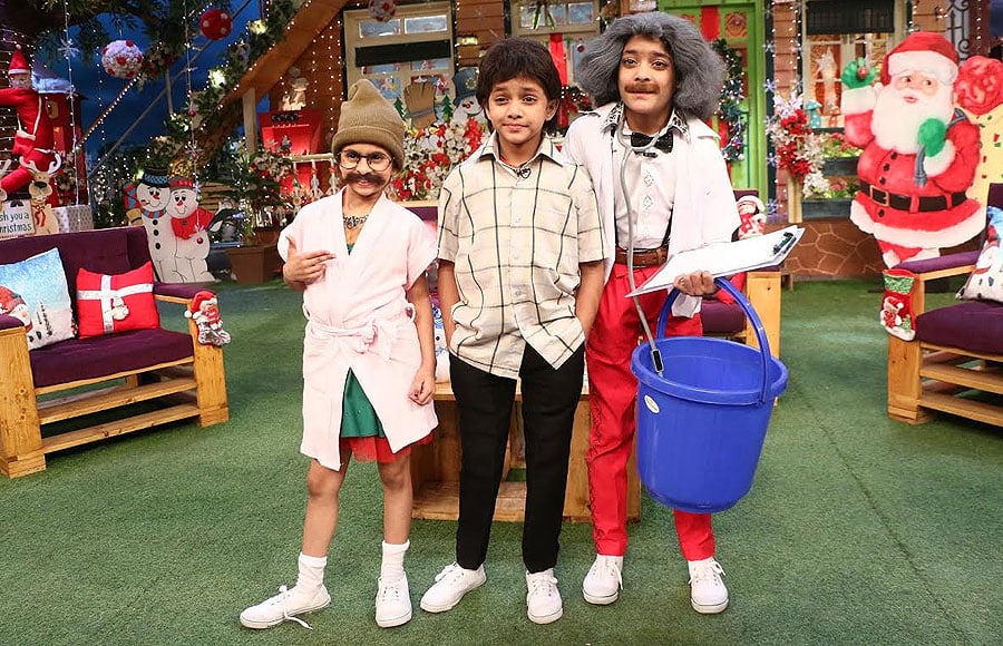 Super Dancer kids on The Kapil Sharma Show