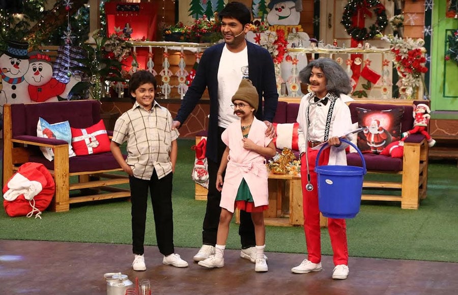 Super Dancer kids on The Kapil Sharma Show