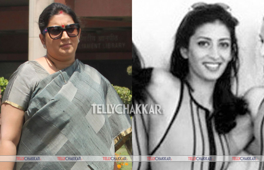 Smriti Irani, television's most favourite bahu was also one of the finalists in the Femina Miss India 1998 pageant. 