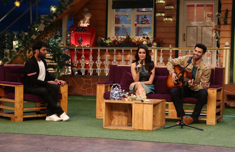 Shraddha and Aditya promote 'Ok Jaanu' on The Kapil Sharma Show