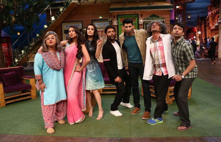 Shraddha and Aditya promote 'Ok Jaanu' on The Kapil Sharma Show