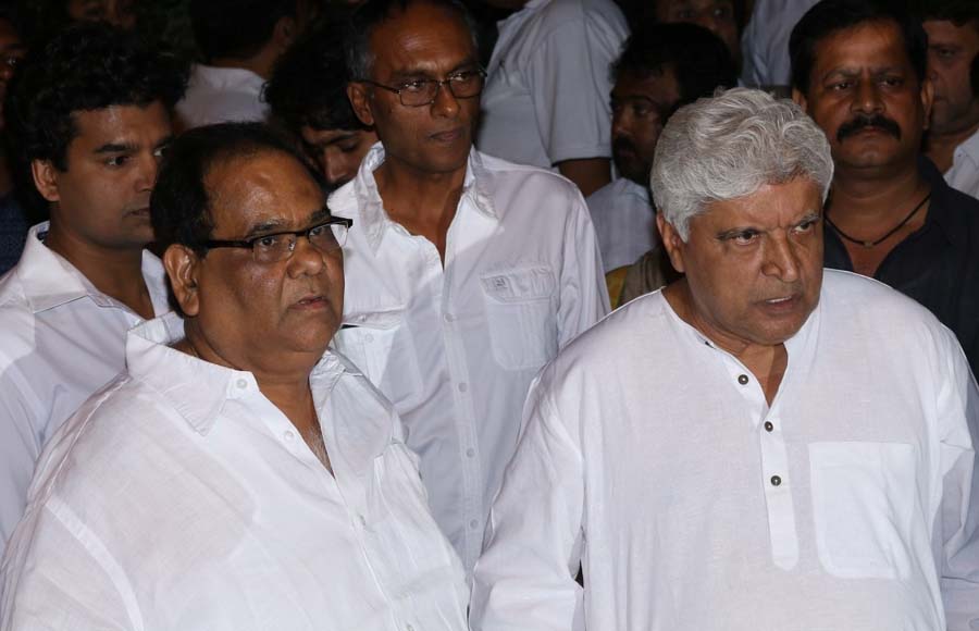 Satish Kaushik and Javed Akhtar