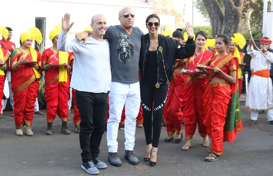 Vin Diesel and Deepika Padukone