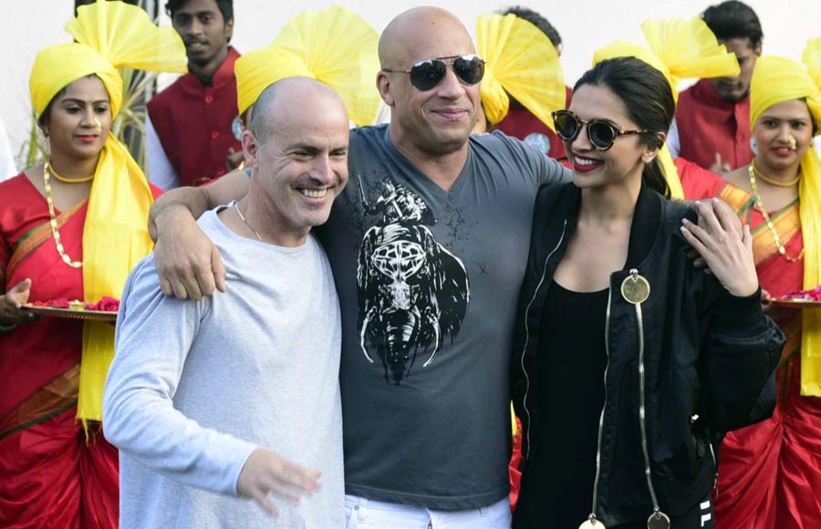 Vin Diesel and Deepika Padukone