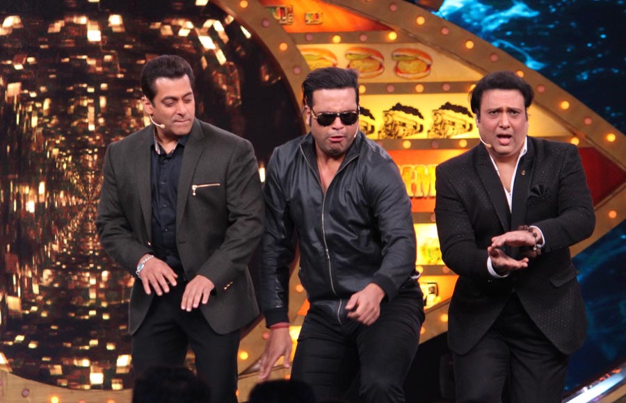 Salman Khan with Govinda and Krushna