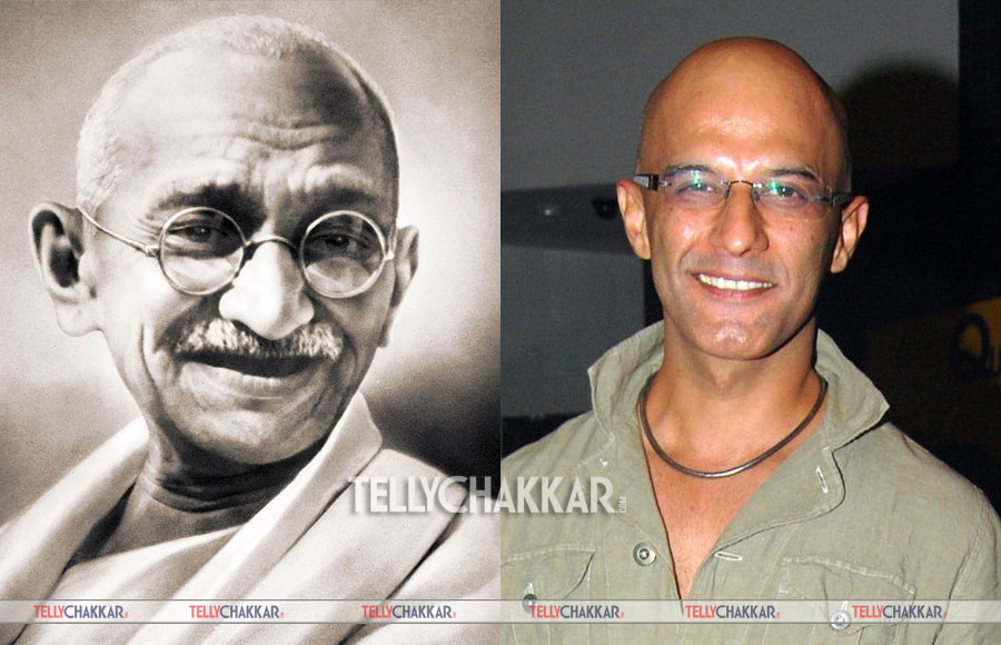 Rajesh Khera as Mahatma Gandhi