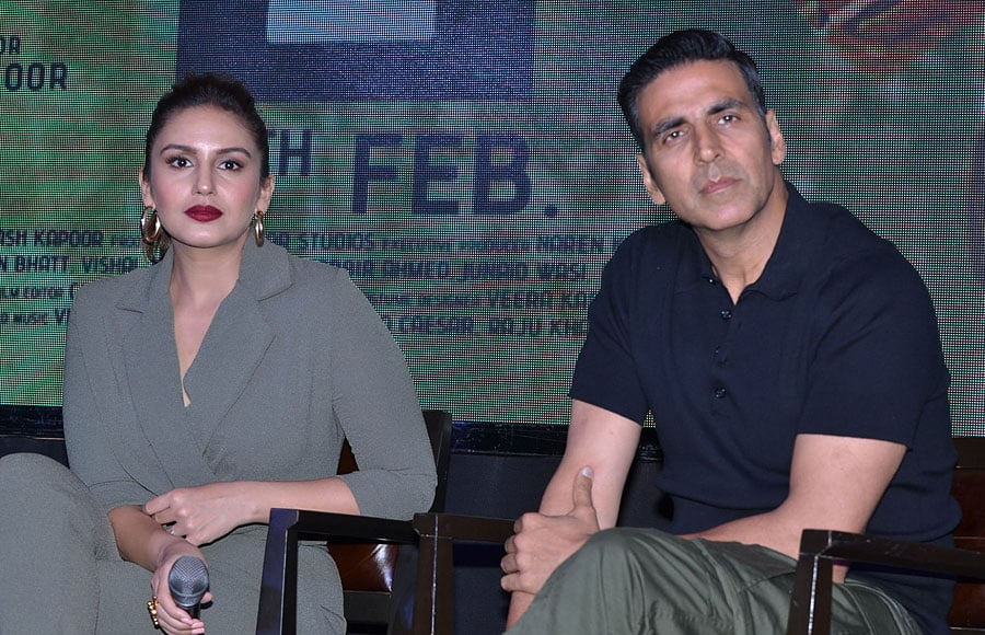 Huma Qureshi and Akshay Kumar