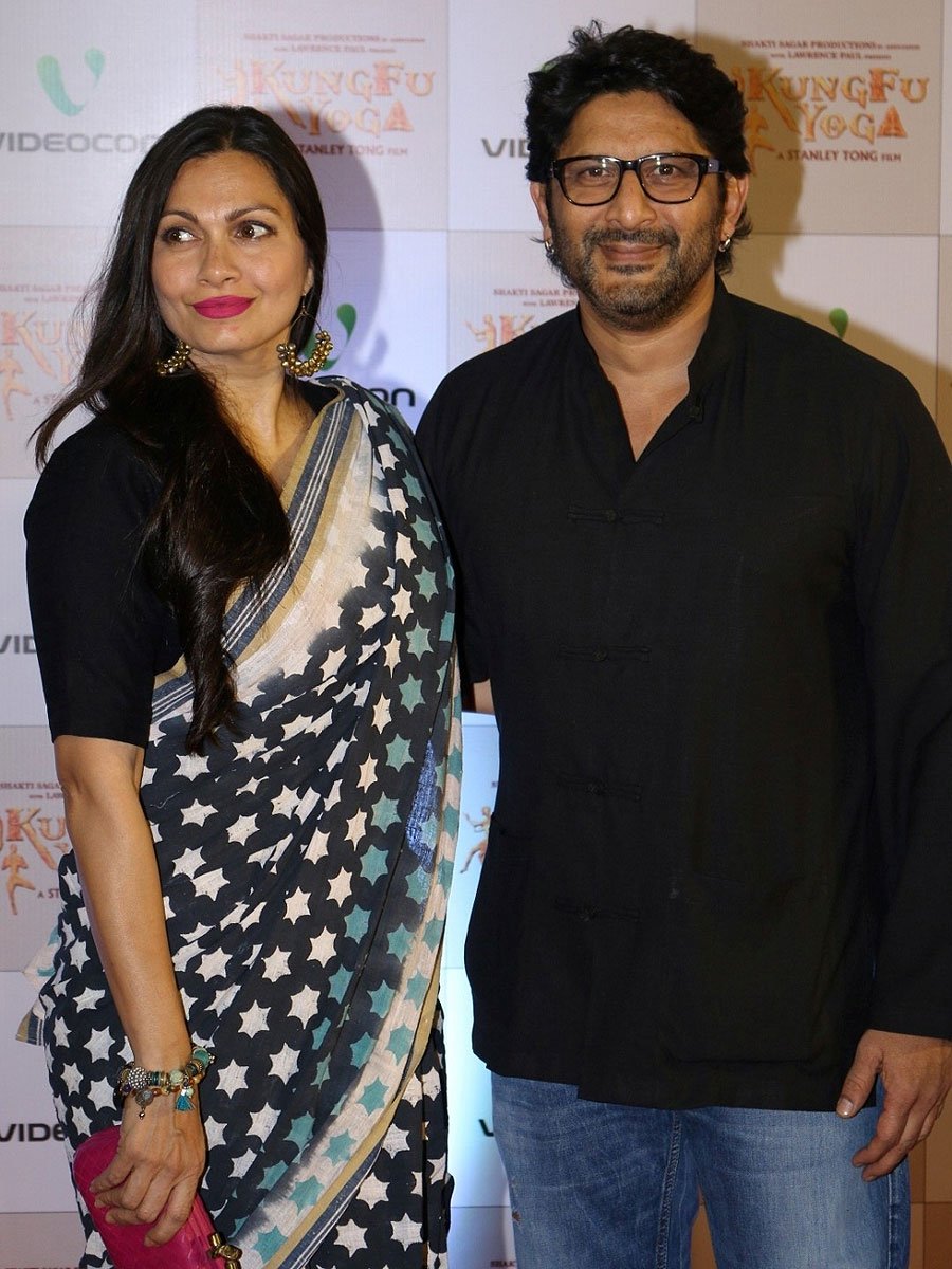 Arshad Warsi with wife Maria