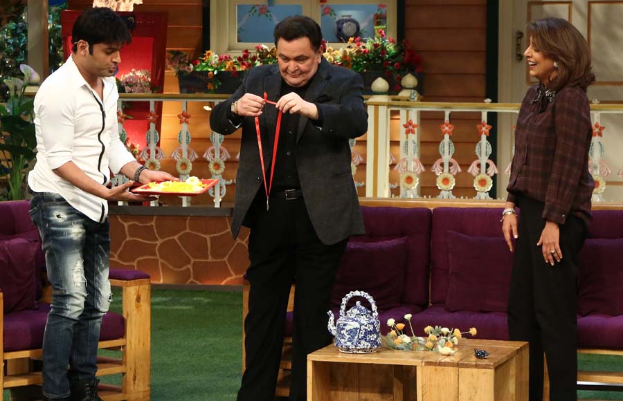 Neetu and Rishi Kapoor on The Kapil Sharma Show