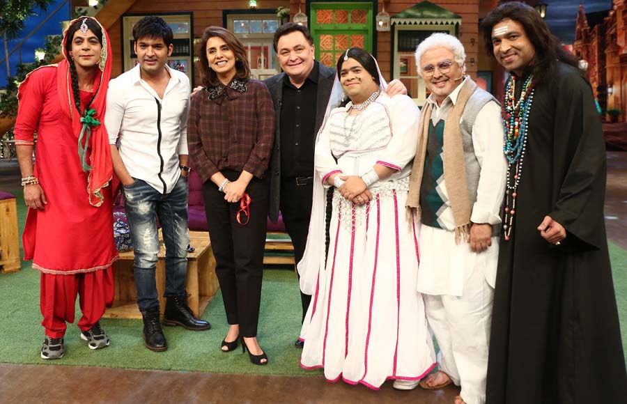 Neetu and Rishi Kapoor on The Kapil Sharma Show