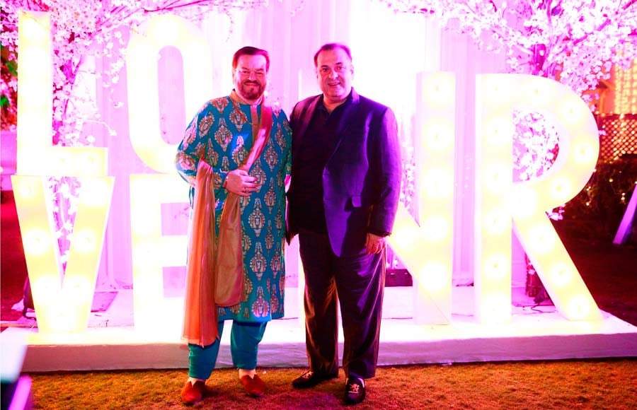 Nitin Mukesh and Rajiv Kapoor