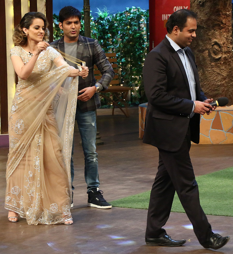 Shahid and Kangana promote 'Rangoon' on The Kapil Sharma Show