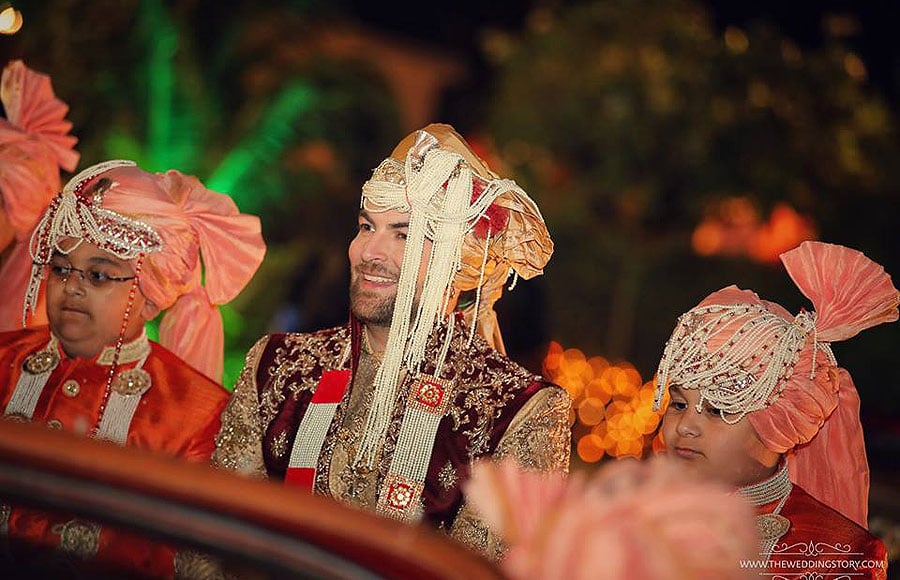 Wedding pics of Neil and Rukmini