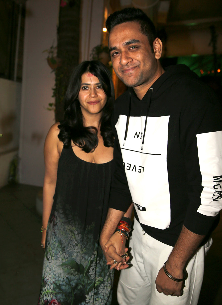 Ekta Kapoor and Vikas Gupta